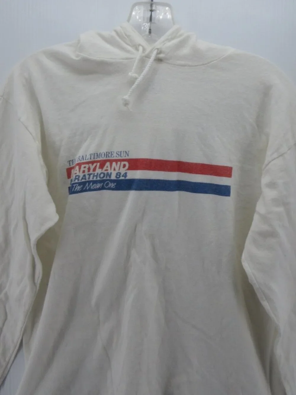 VGT Maryland Marathon Shirt L (SMALL) 1984 The Baltimore Sun Rhino *